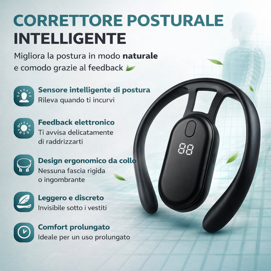 WellVoid™ - Correttore Posturale Intelligente